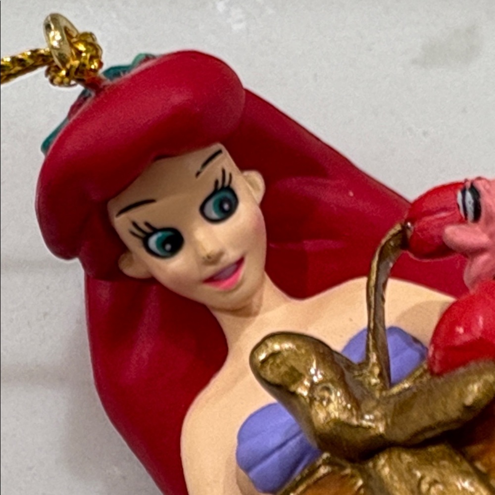 Disney Grolier Little Mermaid Ornament 26231-102 Ariel Sebastian Christmas Magic - Picture 8 of 12